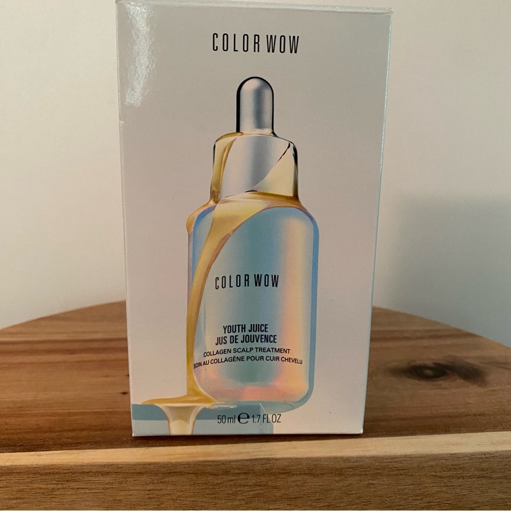 Color Wow Youth Juice Collagen Scalp Treatment 1.7 Oz New In Box